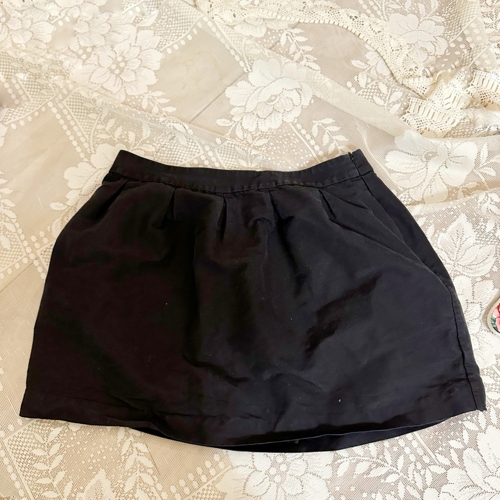 Black School-Girl Mini Skirt